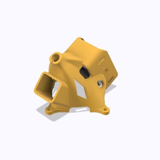2-1.jpg STL for DJI O4 Lite canopy for whoop or toothpick micro drone fpv