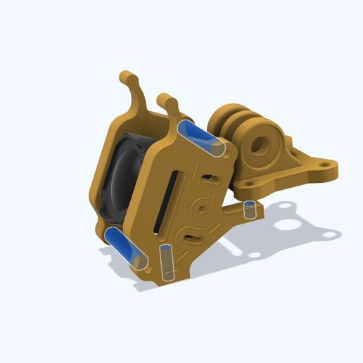 STL for SpeedyBee Bee35 DJI O4 Pro TPU Camera Mount