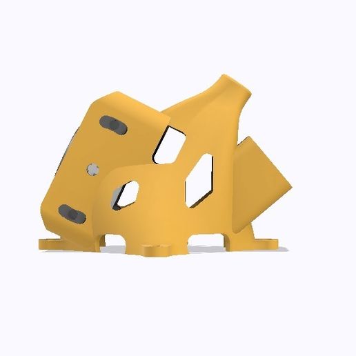 3-1.jpg STL for DJI O4 Lite canopy for whoop or toothpick micro drone fpv