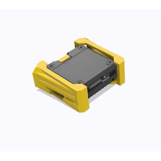 STL for Side Cover for DJI O4 Pro AIR UNIT Air intake MOUNT Optimizing airflow