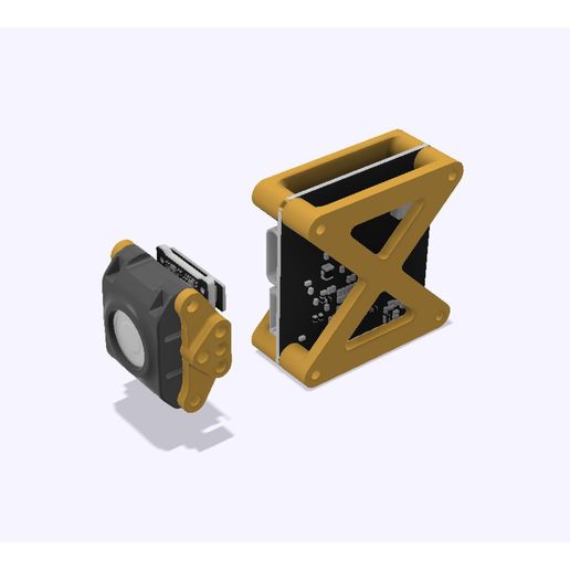 4fd72e8ec7d0435e86688a4dfb1c42e4-1.jpeg STL for Adapter DJI o4 Lite vtx camera mount for speedybee bee25