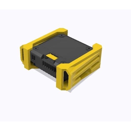 STL for Side Cover for DJI O4 Pro AIR UNIT Air intake MOUNT Optimizing airflow