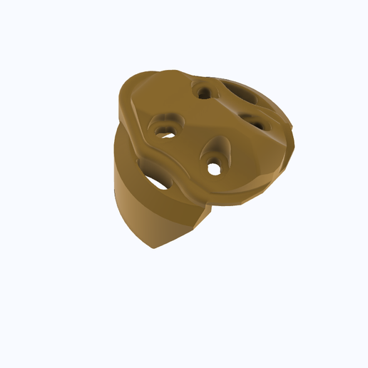 STL for ImpulseRC Apex 5 Bando Arm Motor Guard