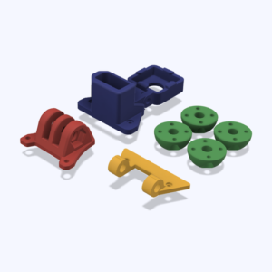 STL for Reptile cloud v2 Mount TPU set