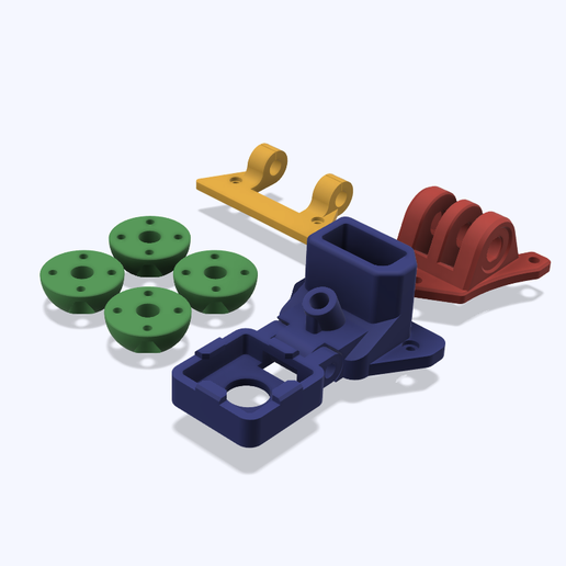STL for Reptile cloud v2 Mount TPU set