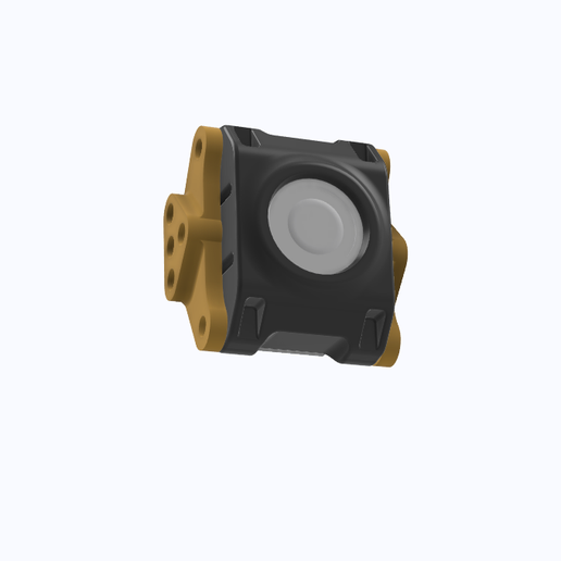 STL for DJI o4 Lite Converter adapter to o3 camera mount