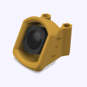 STL for ImpulseRC Apex 5 DJI O4 Pro Camera Mount Head extension