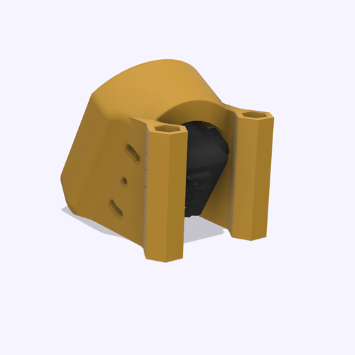 STL for ImpulseRC Apex 5 DJI O4 Pro Camera Mount Head extension