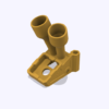 STL for ImpulseRC Apex 5 DJI O4 Pro Antenna Mount + GPS GEPRC m10