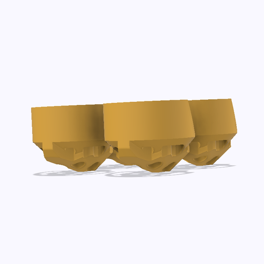 STL for GEPRC Tern LR40 Landing skid arm guard motor protection