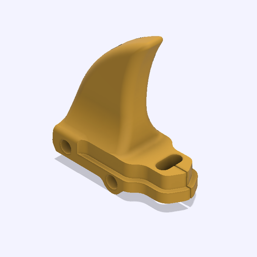 STL for SpeedyBee mario5 Mario 5 Shark fin
