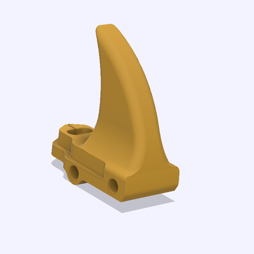 STL for SpeedyBee mario5 Mario 5 Shark fin