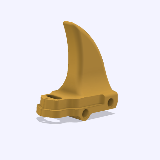 STL for SpeedyBee mario5 Mario 5 Shark fin