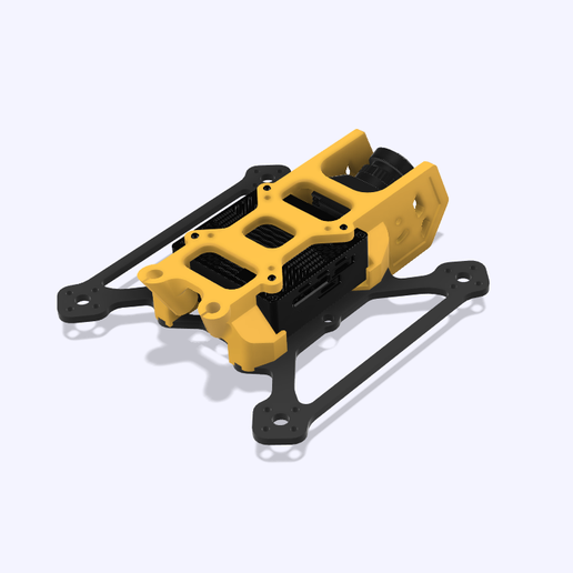 STL for Pavo20 Pro Walksnail Moonlight Canopy Bracket camera mount