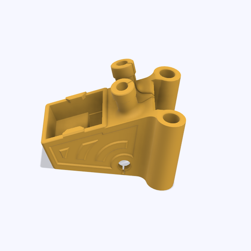 STL for GEPRC mark 5 GPS Walksnail ws-m181 + Dual antena mount for DJI o4 pro
