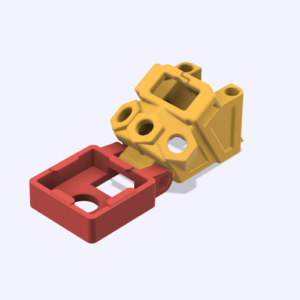 STL for SpeedyBee Mario5 Mario 5 XT60 Triple SMA Adjustable GPS Mount