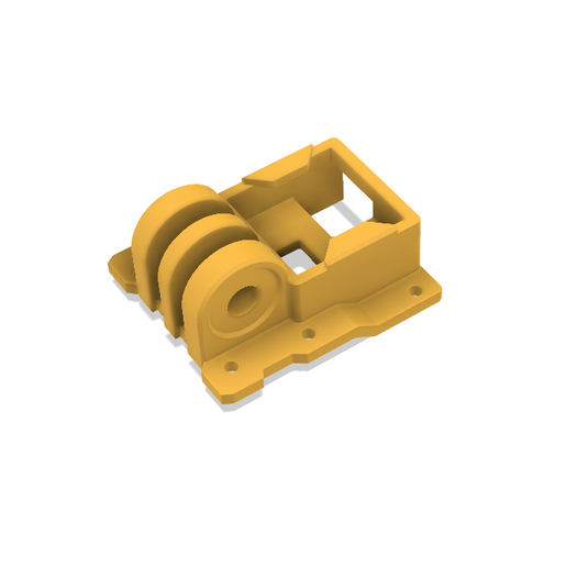 STL for Deepspace Seeker35 Seeker 3.5 inch GoPro mount Front GPS Walksnail ws-m181