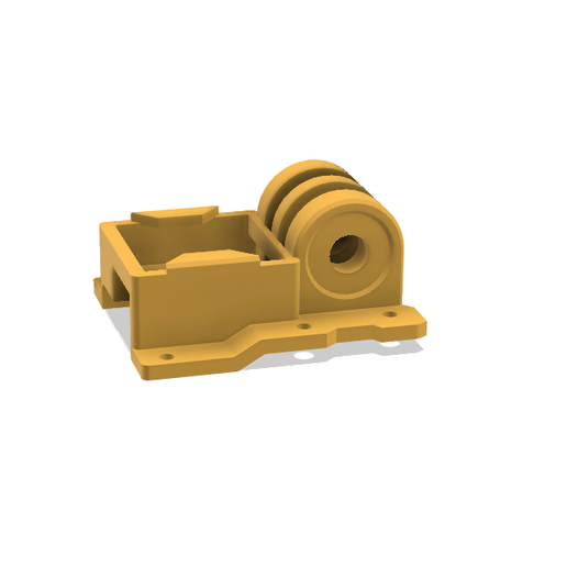 STL for Deepspace Seeker35 Seeker 3.5 inch GoPro mount Front GPS Walksnail ws-m181
