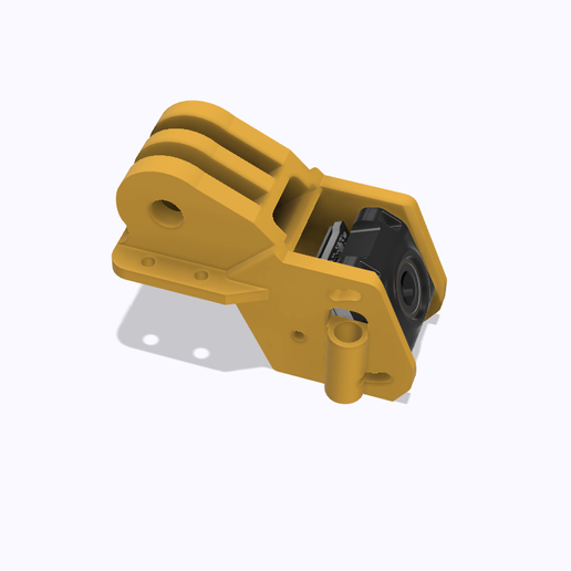 STL for Cineape25 Cineape 25 Custom DJI O4 Lite Mount FPV Action Camera