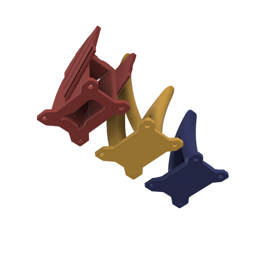 STL for Iflight Nazgul Evoque F5 v3 Shark Fin