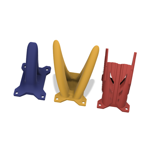 STL for Iflight Nazgul Evoque F5 v3 Shark Fin