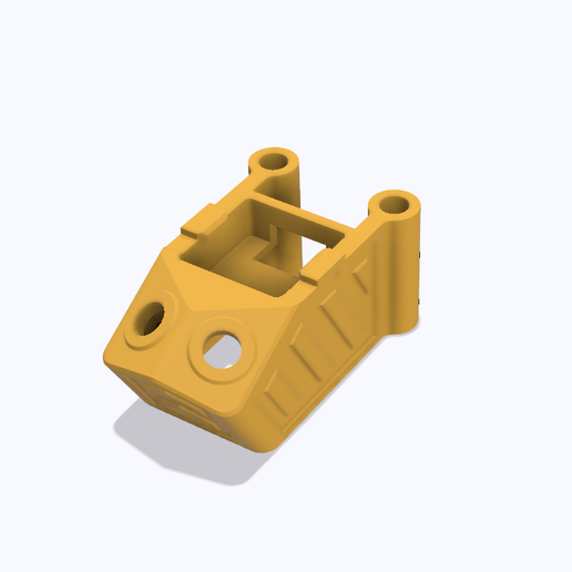 STL for Nazgul5 Nazgul 5 v3 / DC5 ECO V1.1 Dual SMA GPS Mount FlyFishRC M10QMC-5883L