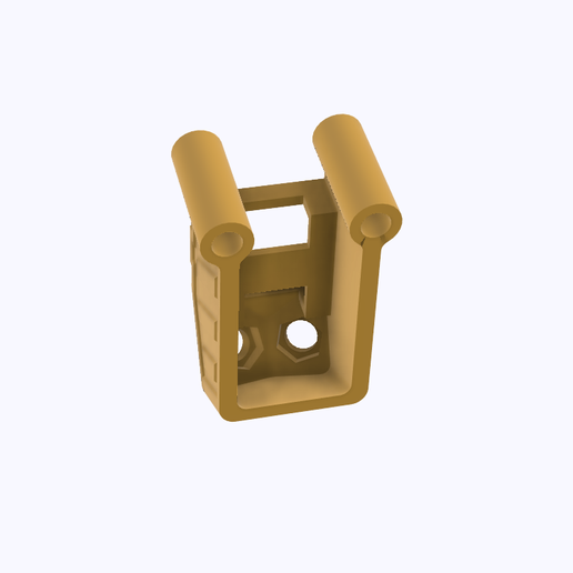 STL for Nazgul5 Nazgul 5 v3 / DC5 ECO V1.1 Dual SMA GPS Mount FlyFishRC M10QMC-5883L