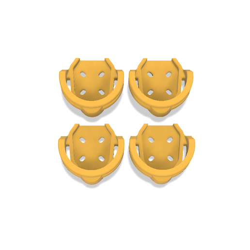 STL for ImpulseRC Echo Landing Skid Bando Arm motor Guard