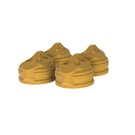 STL for ImpulseRC Echo Landing Skid Bando Arm motor Guard