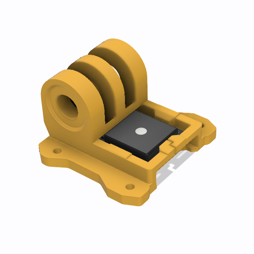 STL for FlyfishRC Volador Vx3 Vx35 Custom GoPro Mount Front GPS HGLRC M100 Mini
