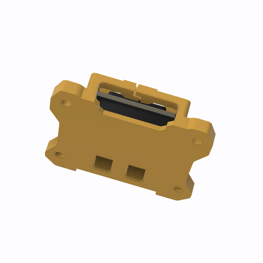 STL for FlyfishRC Volador Vx3 Vx35 Custom GoPro Mount Front GPS HGLRC M100 Mini
