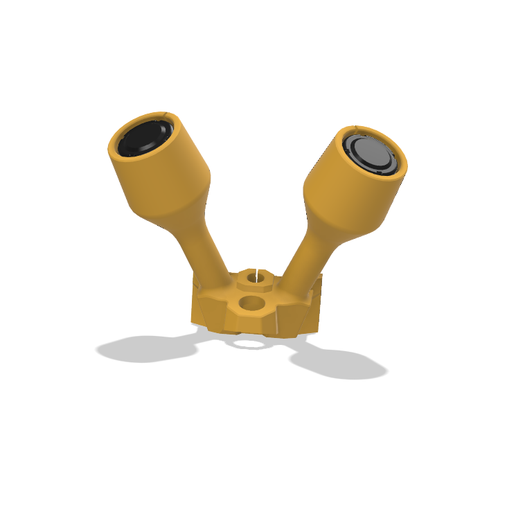STL for Deepspace Seeker35 Seeker 3.5 inch DJI o4 Pro Antenna mount