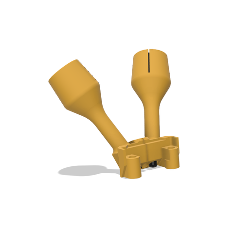 STL for Deepspace Seeker35 Seeker 3.5 inch DJI o4 Pro Antenna mount