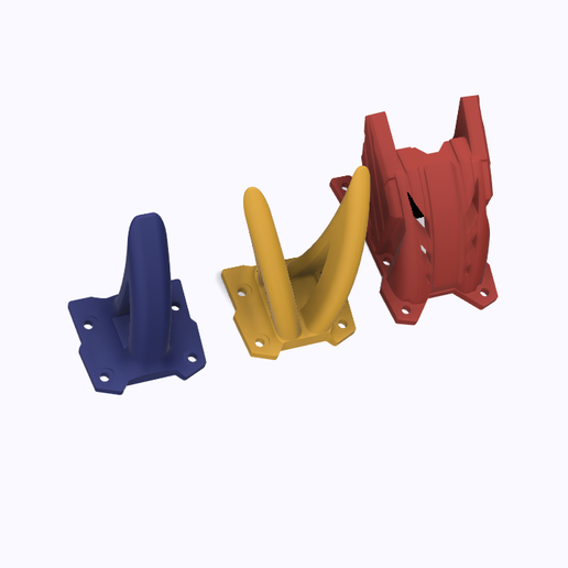 STL for GEPRC Vapor D5 / X5 D6 / X6 shark Fin Bando head protector