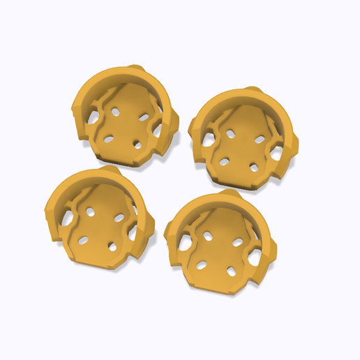 STL for GEPRC Mark 5 Mark5 Landing Skid Bando Arm motor Guard
