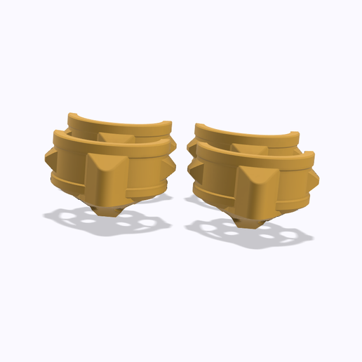 STL for GEPRC Mark 5 Mark5 Landing Skid Bando Arm motor Guard