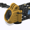 STL for GEPRC Mark4 Mark 4 DJI o4 Pro Camera & GoPro Mount