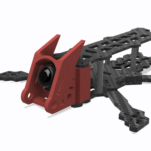 STL for Volador Vx3 VX35 Head extension Walksnail Avatar HD pro Camera mount
