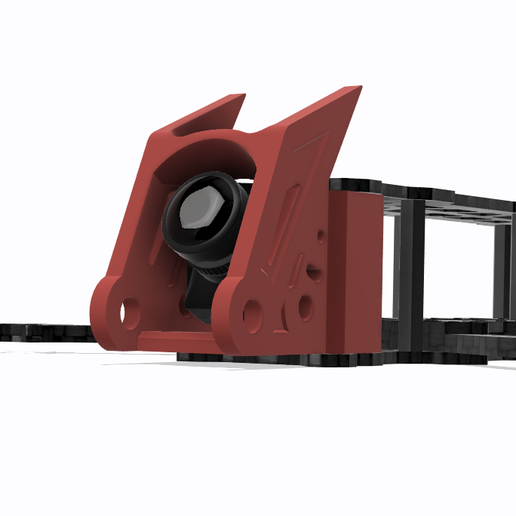 STL for Volador Vx3 VX35 Head extension Walksnail Avatar HD pro Camera mount
