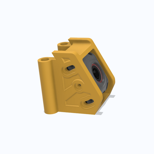STL for DarwinFPV Fold Ape Foldape 4 Inch DJI O4 Lite Camera mount