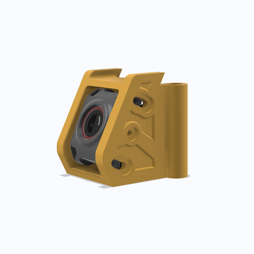 STL for DarwinFPV Fold Ape Foldape 4 Inch DJI O4 Lite Camera mount