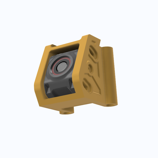 STL for DarwinFPV Fold Ape Foldape 4 Inch DJI O4 Lite Camera mount