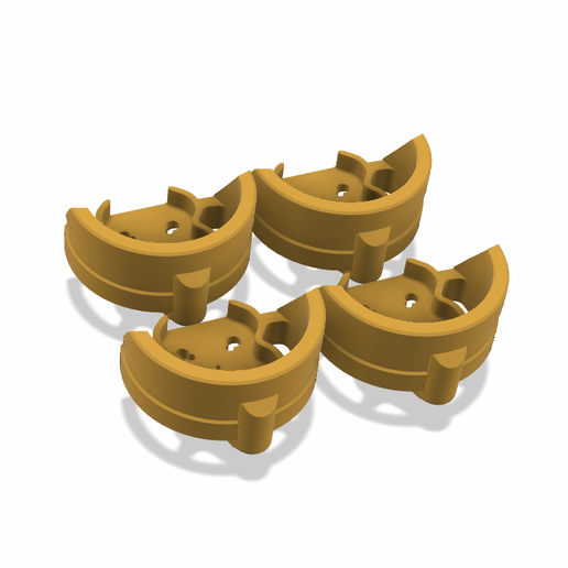 STL for Diaton Roma F5 L5 Landing Skid Bando Arm motor Guard