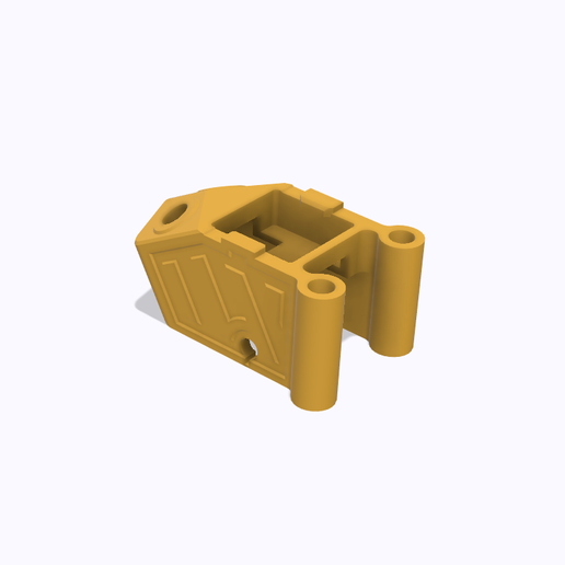 STL for GEPRC Mark5 mark 5 Dual SMA GPS Mount FlyFishRC M10QMC-5883L