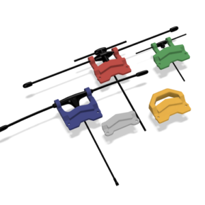STL for Deepspace Seeker3 Seeker 3 inch Bold Front bumper with ELRS TBS antenna mount