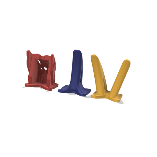 STL for ImpulseRC Echo Shark fin Bando Top Frame Guard