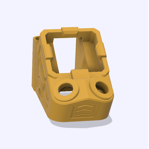 STL for SpeedyBee Mario5 Mario 5 Dual SMA Geprc M10 GPS mount