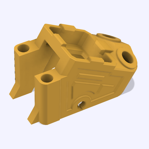 STL for SpeedyBee Mario5 Mario 5 Dual SMA Geprc M10 GPS mount