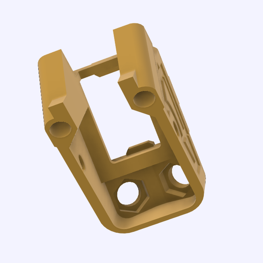 STL for SpeedyBee Mario5 Mario 5 Dual SMA Geprc M10 GPS mount